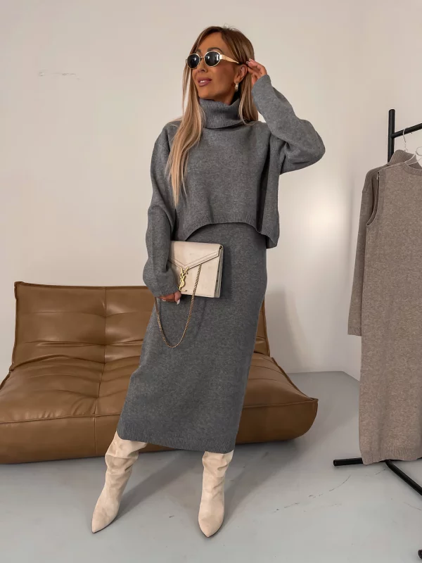 Mathilde™ | Elegant striksæt til efterår og vinter