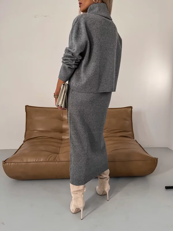 Mathilde™ | Elegant striksæt til efterår og vinter