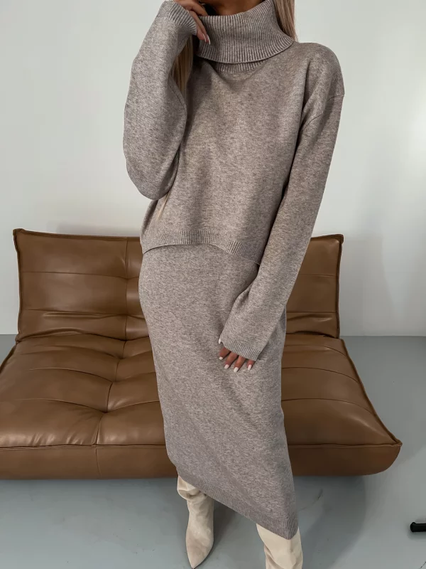 Mathilde™ | Elegant striksæt til efterår og vinter