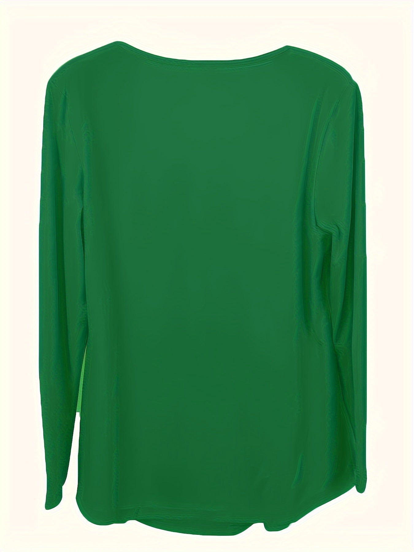 Cecilie™ | Langærmet bluse med firkantet hals