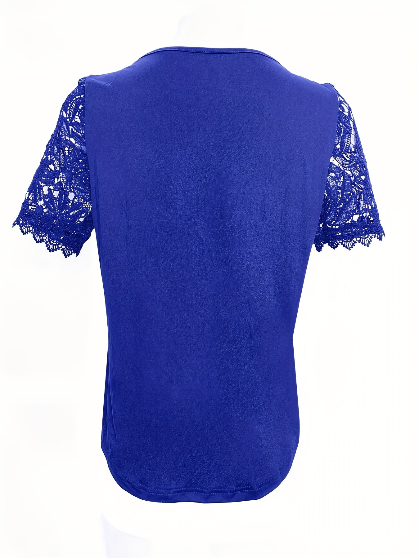 Hanne™ | Sommerbluse med kniplingsdetaljer
