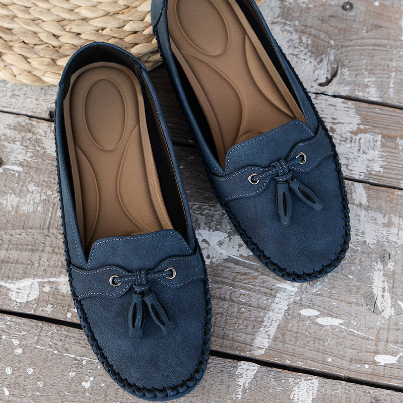 Lise™ | Ortopædiske vintage-loafers med sløjfe
