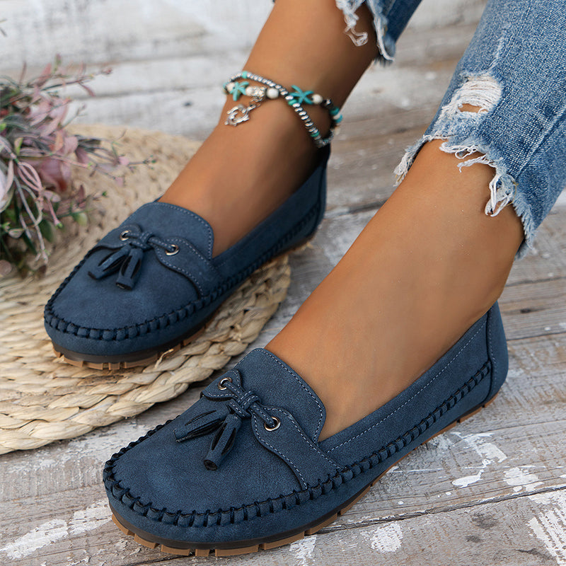 Lise™ | Ortopædiske vintage-loafers med sløjfe