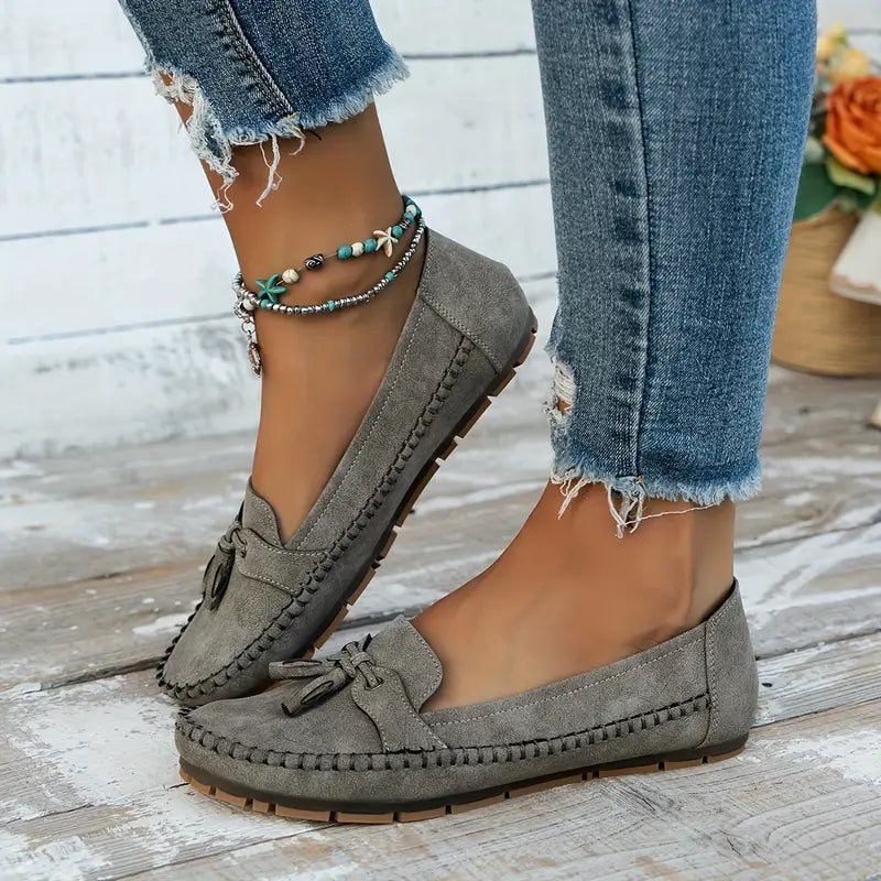 Lise™ | Ortopædiske vintage-loafers med sløjfe