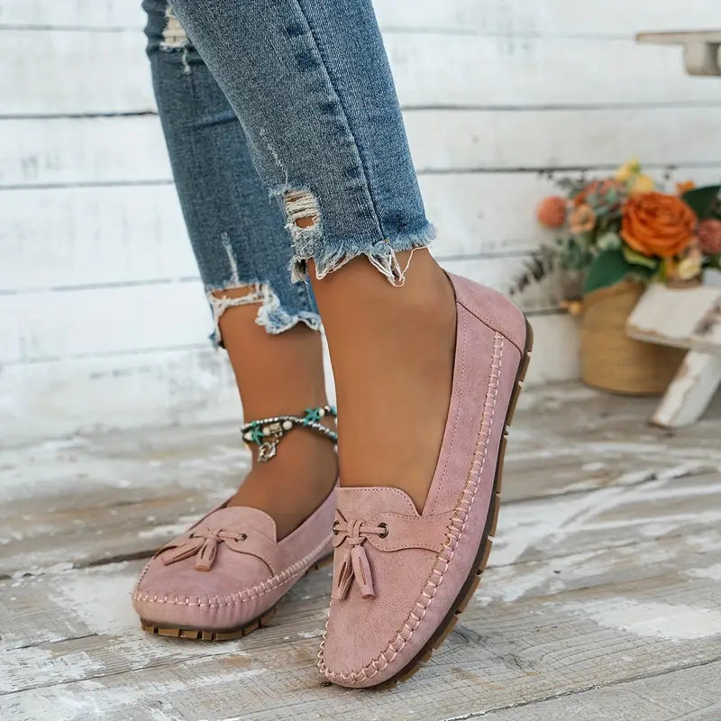 Lise™ | Ortopædiske vintage-loafers med sløjfe