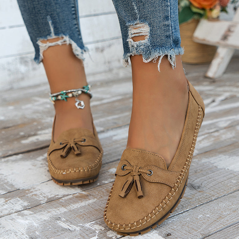 Lise™ | Ortopædiske vintage-loafers med sløjfe