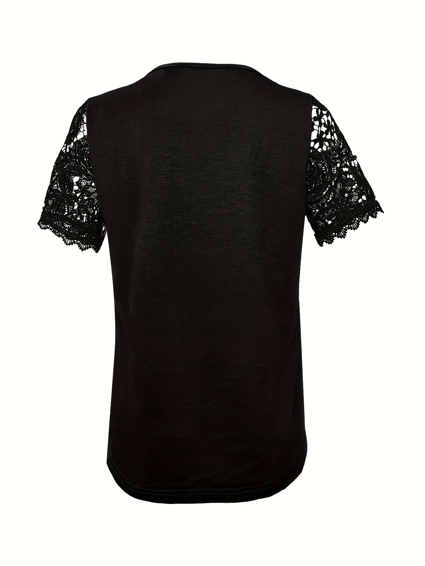 Hanne™ | Sommerbluse med kniplingsdetaljer
