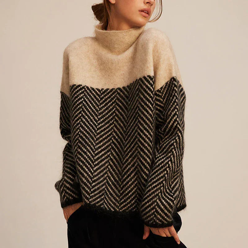 Ida™ | Elegant og komfortabel rullekravesweater