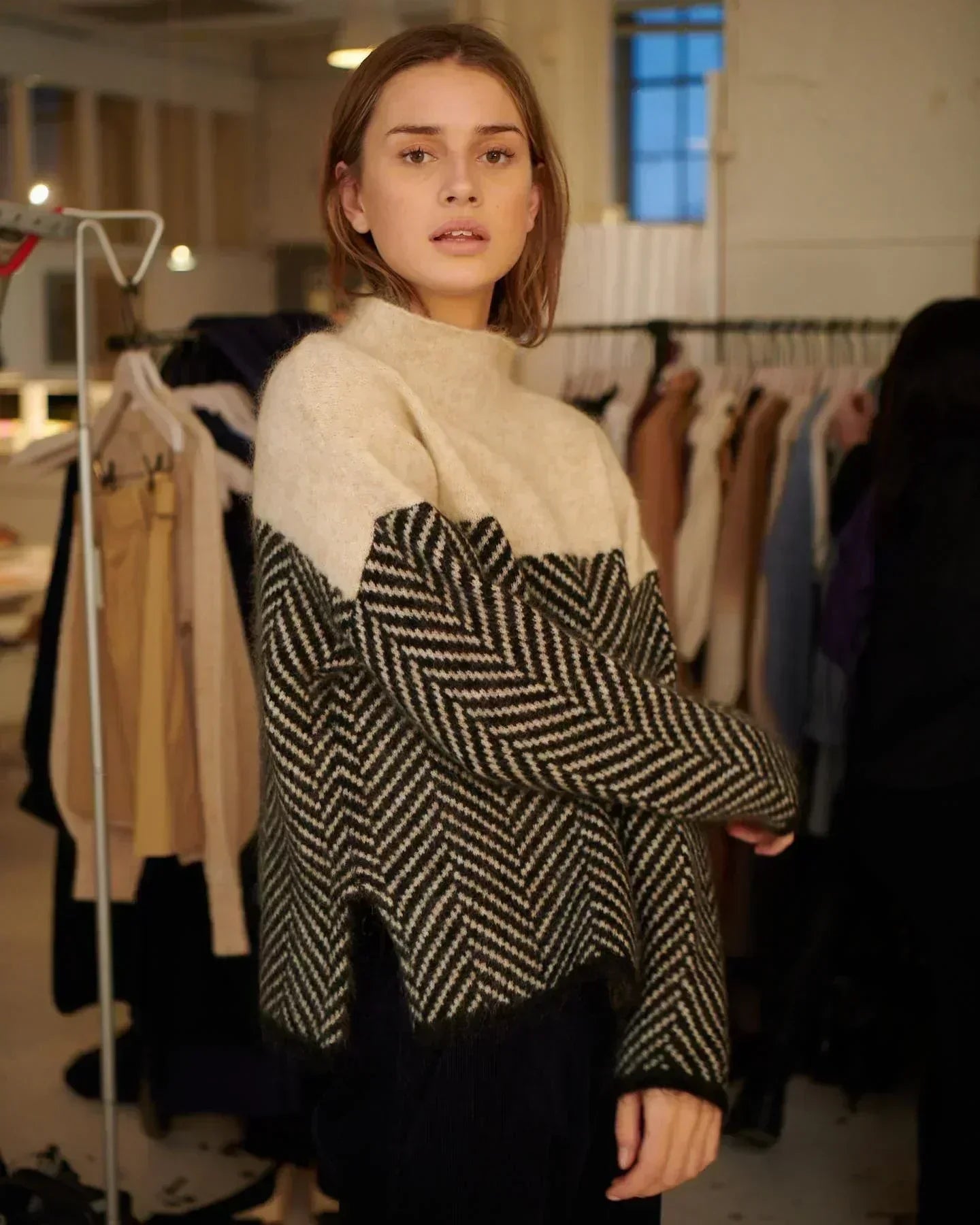 Ida™ | Elegant og komfortabel rullekravesweater