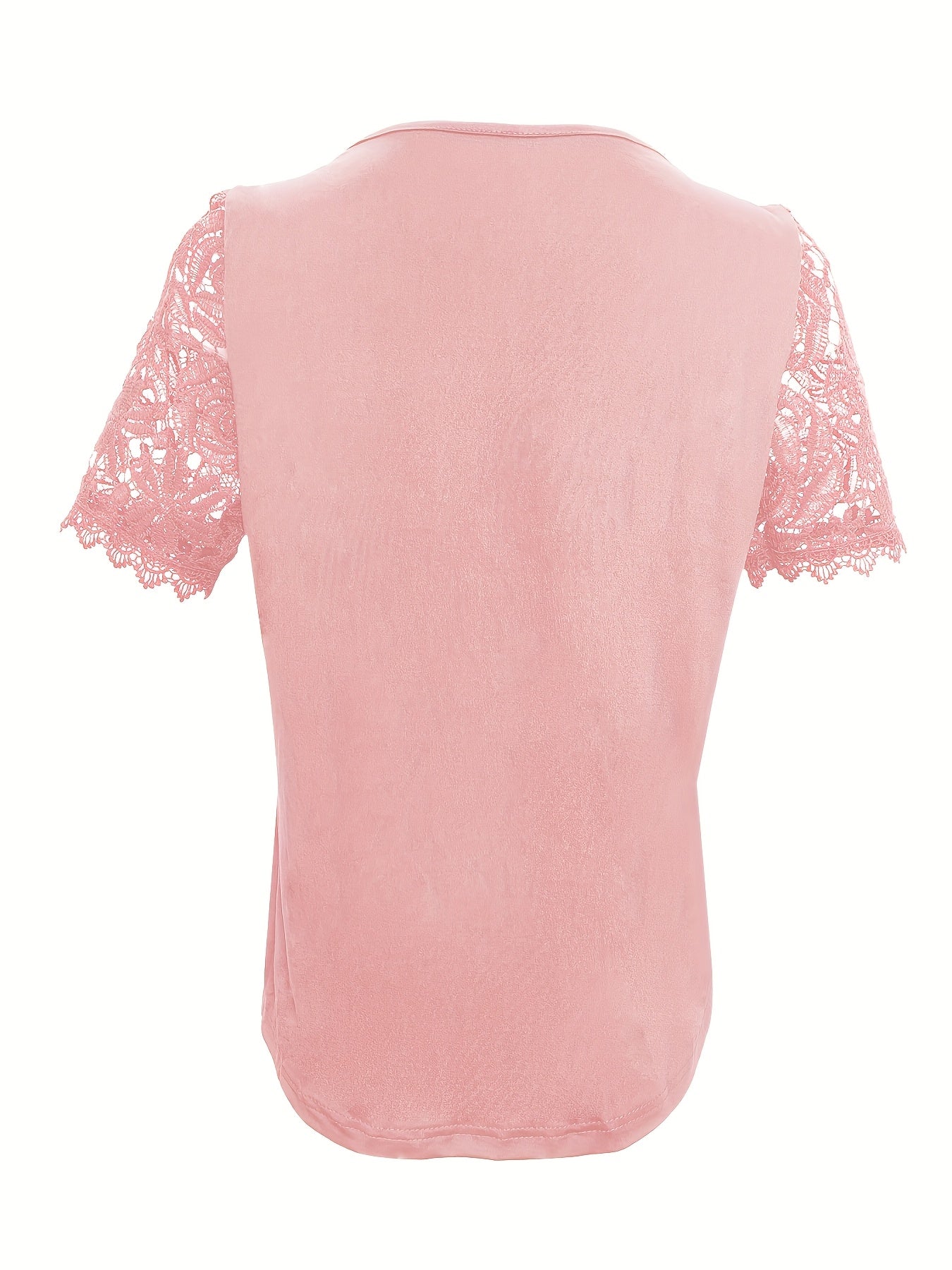 Hanne™ | Sommerbluse med kniplingsdetaljer